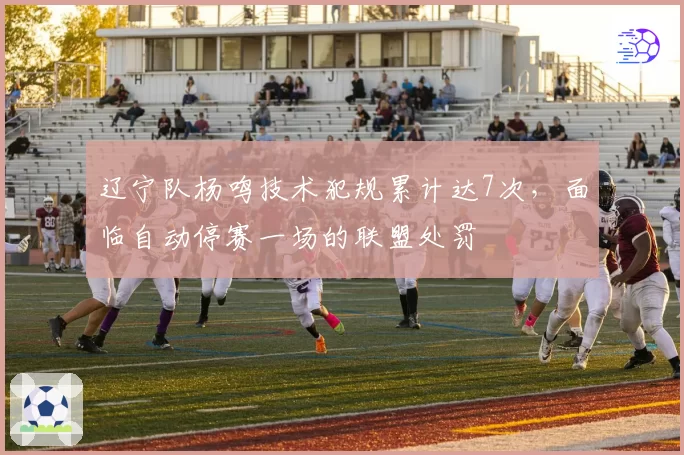 辽宁队杨鸣技术犯规累计达7次,面临自动停赛一场的联盟处罚